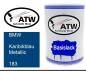 Preview: BMW, Karibikblau Metallic, 183: 500ml Lackdose, von ATW Autoteile West.